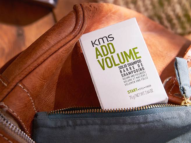 KMS洗髮皂外包装以FSC纸盒制成。（图／品牌提供）
