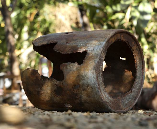 陈金旺作品［銹然大器］。(台中市政府文化局提供) 