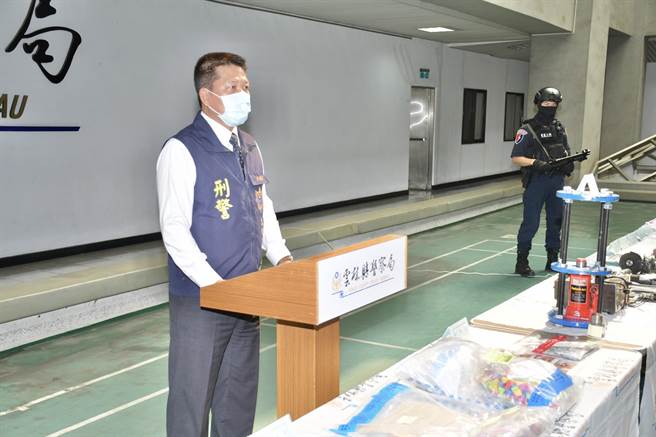 因應全中運、媽祖遶境，雲林縣警察局啟動掃黑行動專案。（雲林縣警察局提供／張朝欣雲林傳真）