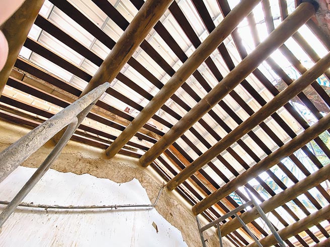 桃園市文化局古蹟修復執行率不到5成挨批，文化局解釋，古蹟修復會有不可預料的狀況，因此執行率低。（桃園市文化局提供／賴佑維桃園傳真）