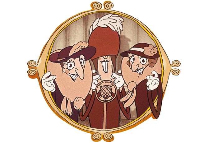 《佳丽村三姊妹》奠定西拉维休曼的动画大师地位。（海鹏影业提供）