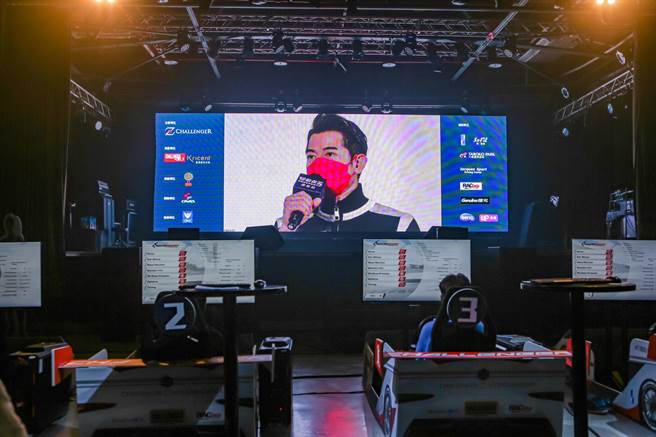 郭富城今在香港进行视讯连线。（吴松翰摄）