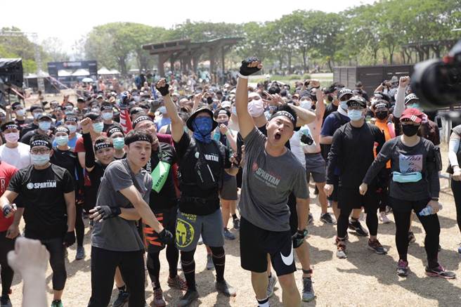 斯巴达障碍跑竞赛今展开第二天赛事。（宽宽整合行销提供）