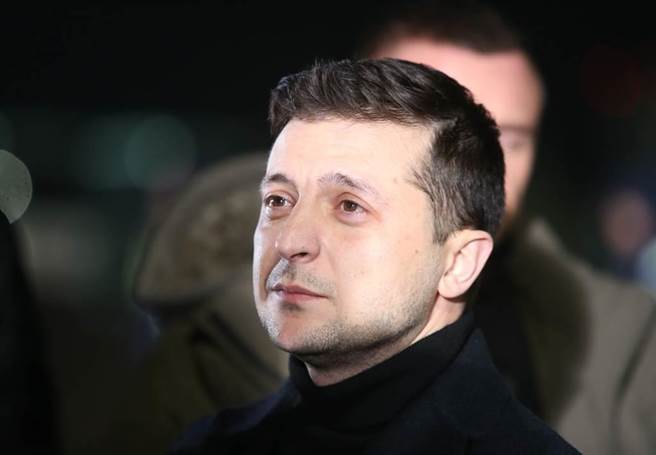 终结乌东衝突 乌克兰总统泽伦斯基（Volodymyr Zelensky）：加入北约是唯一办法。(图/新华社)
