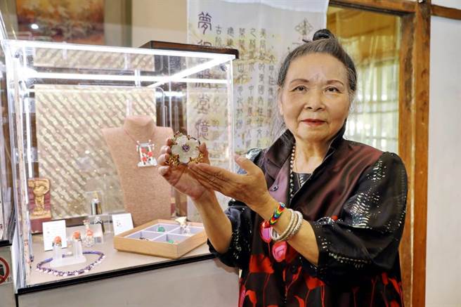 國際知名唐風珠寶藝術家張櫻覺， 推出《夢迴殿堂》2021年個展。（讀者提供／張妍溱台中傳真）