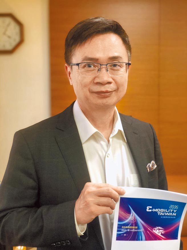 圖為外貿協會董事長黃志芳。（王玉樹攝）