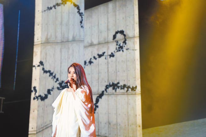 田馥甄昨开唱吸引大批粉丝到场。（三立电视提供）