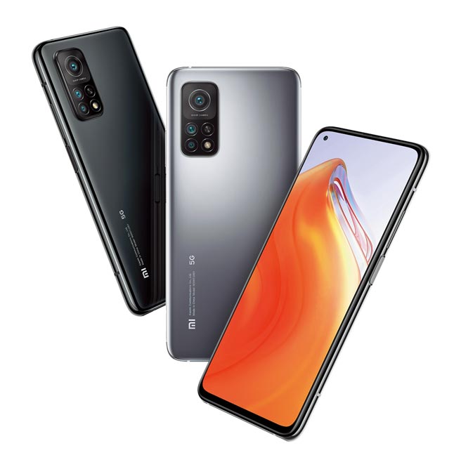 小米10T有宇宙黑、月光等2色，8GB+128GB版定价1万3999元。（小米提供）