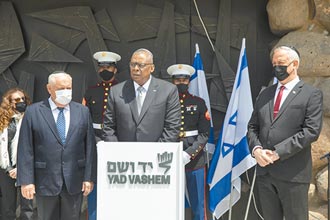 美防長首訪以色列 合作確保區域安全