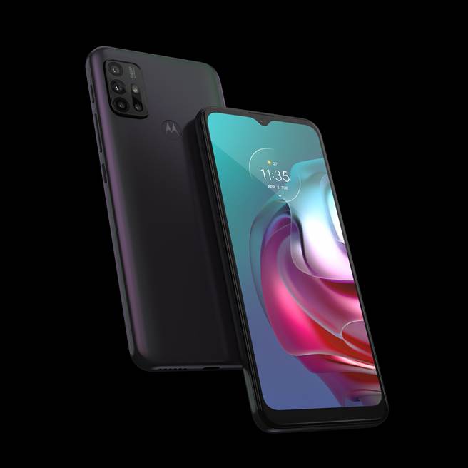 moto g30幻影黑。（Motorola提供／黄慧雯台北传真）