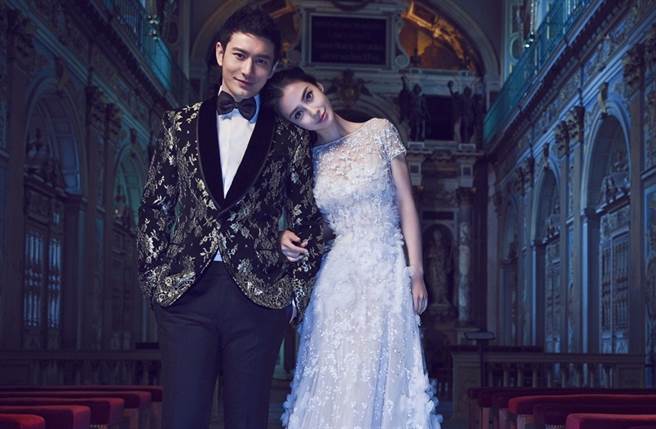 黄晓明、Angelababy婚变频传。(翻摄自黄晓明工作室微博)