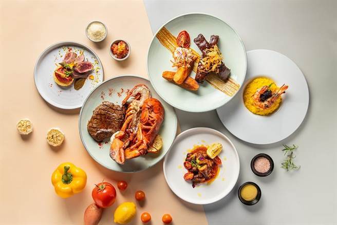 （林口亚昕福朋喜来登酒店馆内「宜客乐」西餐厅，转型为半自助餐厅。图／业者提供）
