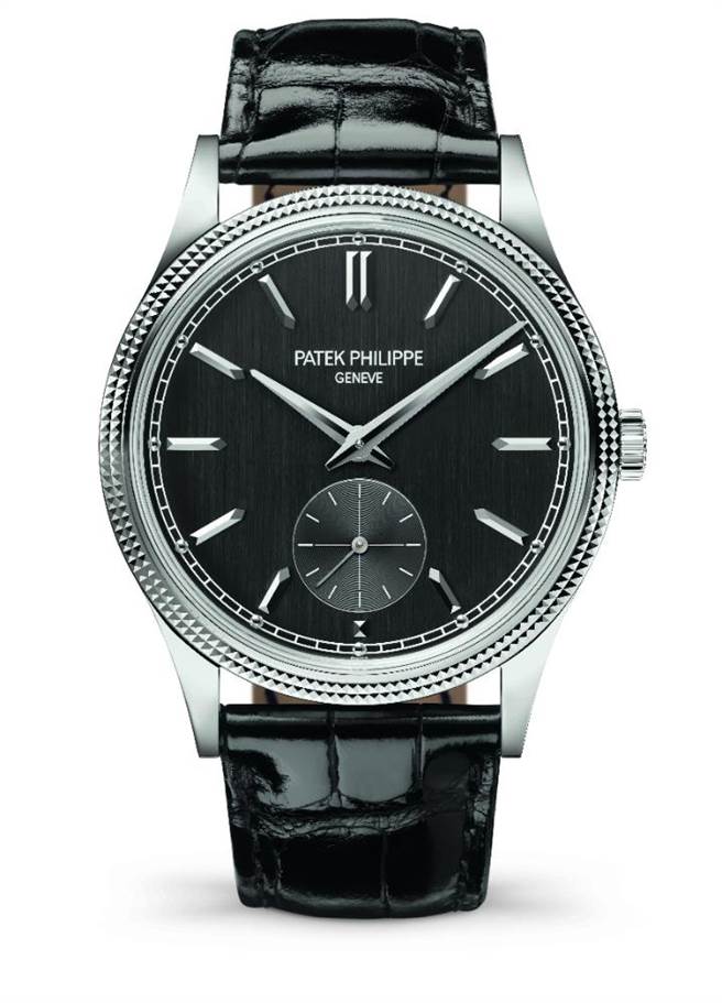 百达翡丽Calatrava Ref.6119G-001白金手动上炼腕表，86万2000元。（Patek Philippe提供）