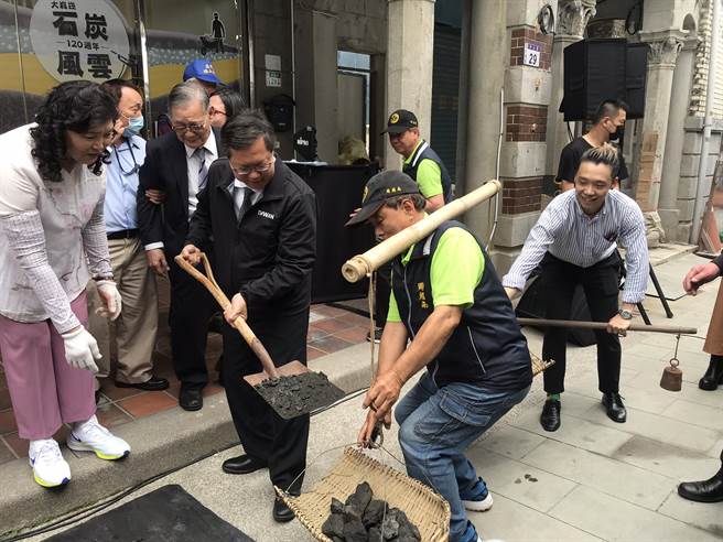 大溪矿业文化歷史展，回忆矿坑文化。（吕筱蝉摄）