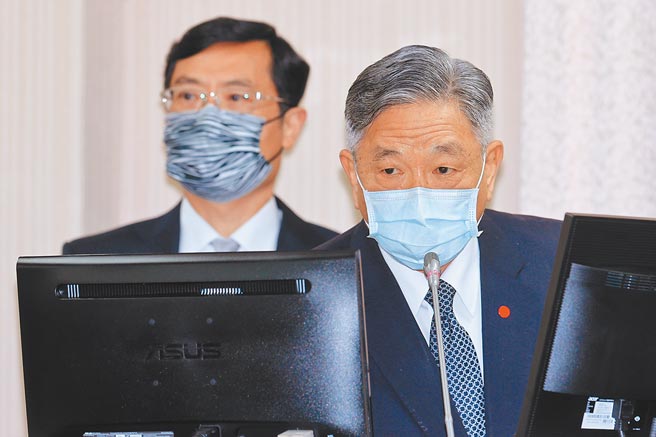 外交部次长田中光（右）明确表示，蓬佩奥今年访台机率很大。（黄世麒摄）