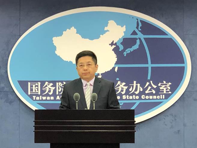 大陸國台辦發言人馬曉光（許依晨攝）