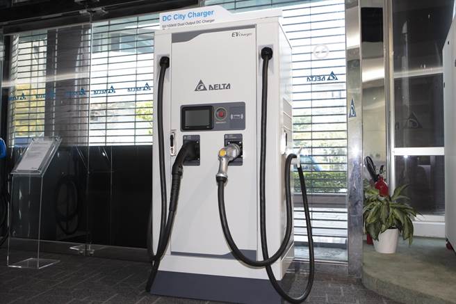 北基加油站联手台达电，将在全台设置400座充电桩。（北基提供）