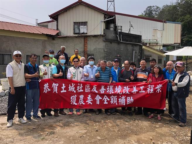 台中市议员吴敏济争取「土城社区友善环境空间改善工程」600万元补助。（王文吉摄）