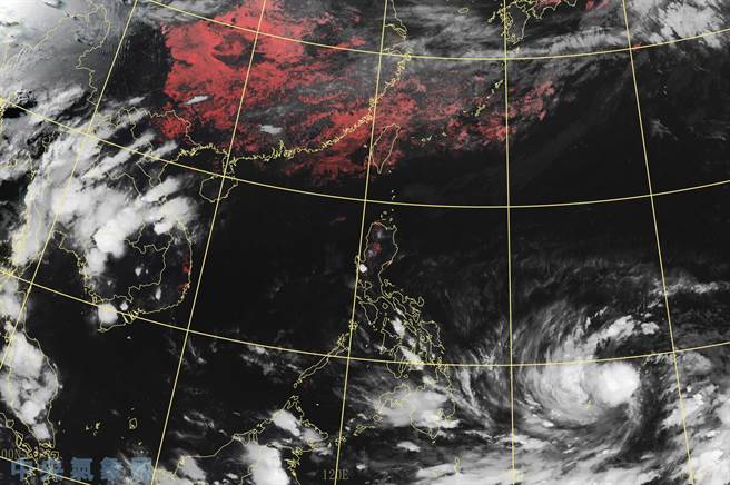 根據氣象局預測，18日左右不排除達到強烈颱風的可能，但那時舒力基已經準備轉向東北方，目前仍待觀察。（氣象局提供）