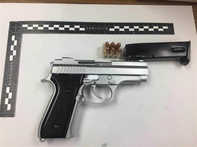 北市警方去年查获151把枪枝、8万多发子弹。（本报资料照片）