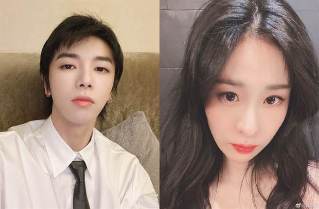 今年初华晨宇自曝和前女友张碧晨生下一女。（图／翻摄自华晨宇yu、张碧晨微博）