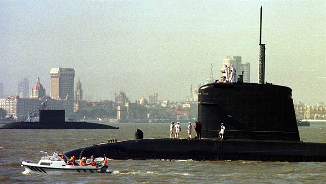 法国「珍珠」号（Perle）核动力攻击潜舰的资料照。（美联社）