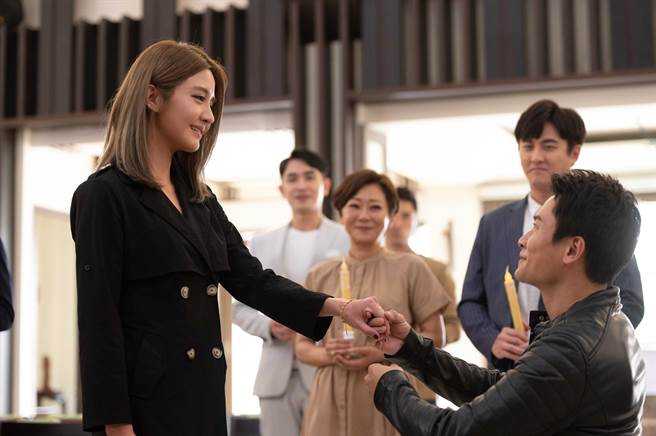 李宣榕剧中被王建復求婚成功。（TVBS提供）