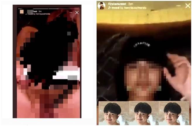 First Anuwat女友不雅片特写截图疯传。(取自泰媒)