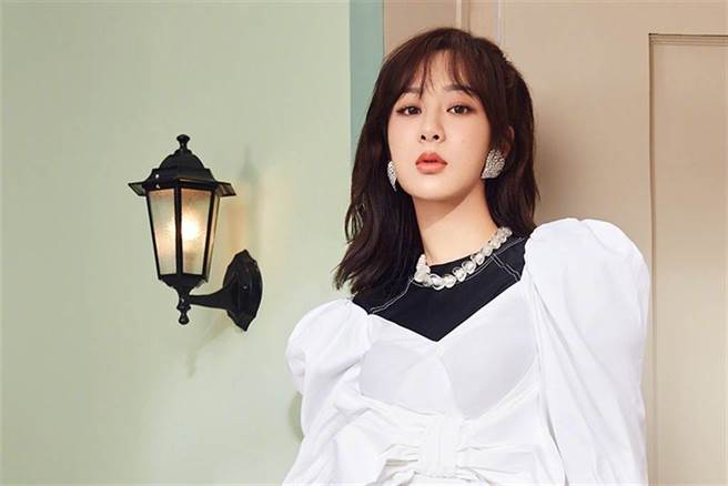 大陆女演员杨紫。(图/ 摘自杨紫微博)