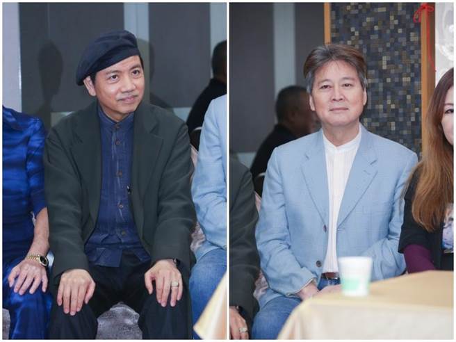 陈凯伦（左图）、刘尚谦。（吴松翰摄）