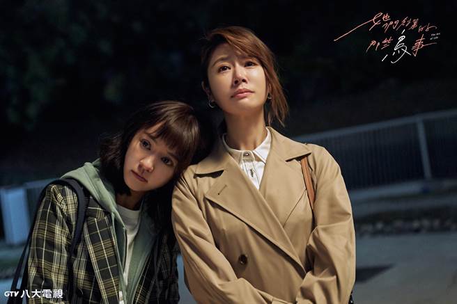 陈意涵安慰崩溃的林心如。（八大提供）