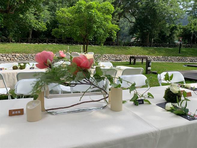 参出国家风景管理处举办南庄花卉节，将在栗田庄民宿推出「花卉餐桌音乐会」。（参山处提供／谢明俊苗栗传真）