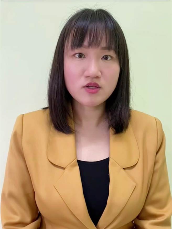 民進黨發言人謝佩芬。（民進黨中央提供)