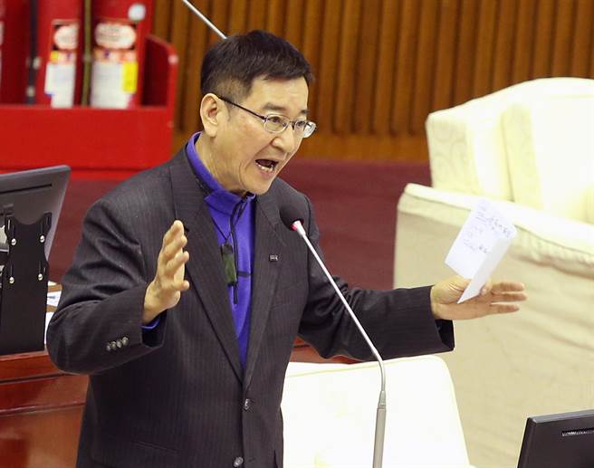 台北市议员李庆元。（范扬光摄）