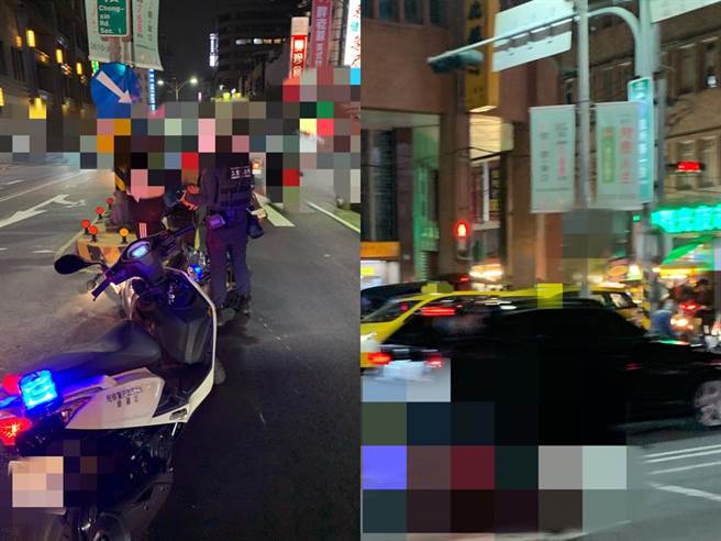 鄭亦真拍下車禍現場。（圖／FB@鄭亦真）