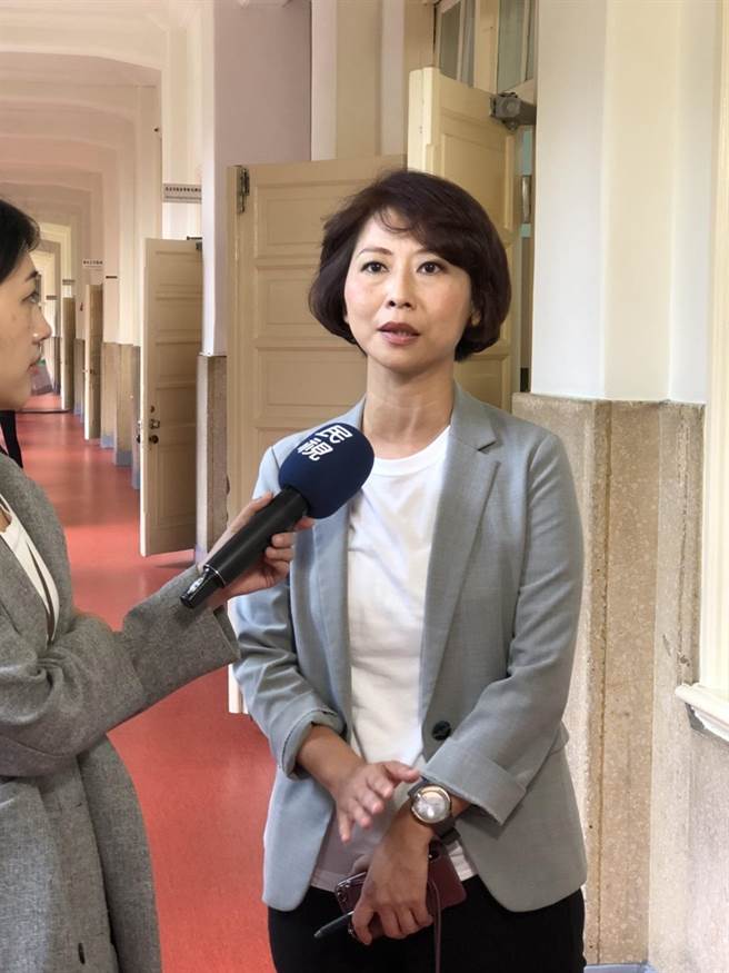 民进党立委陈亭妃 (吴家豪摄)