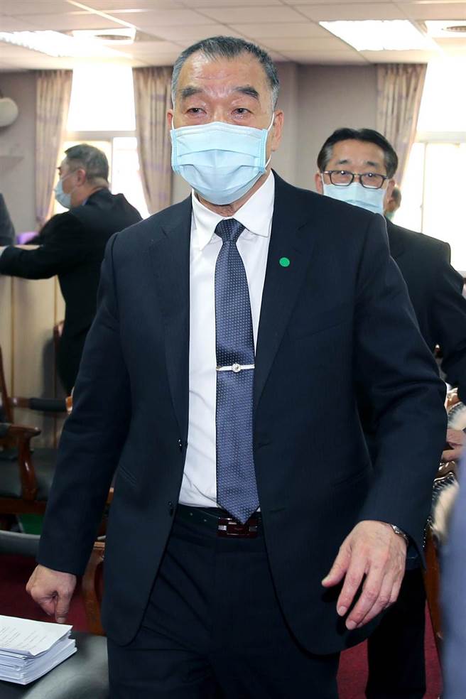 国防部长邱国正。（黄世麒摄）