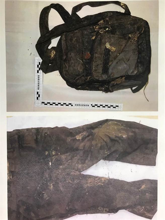 警方公布无名尸遗物，请民眾协助指认。（草屯警分局提供／廖志晃南投传真）
