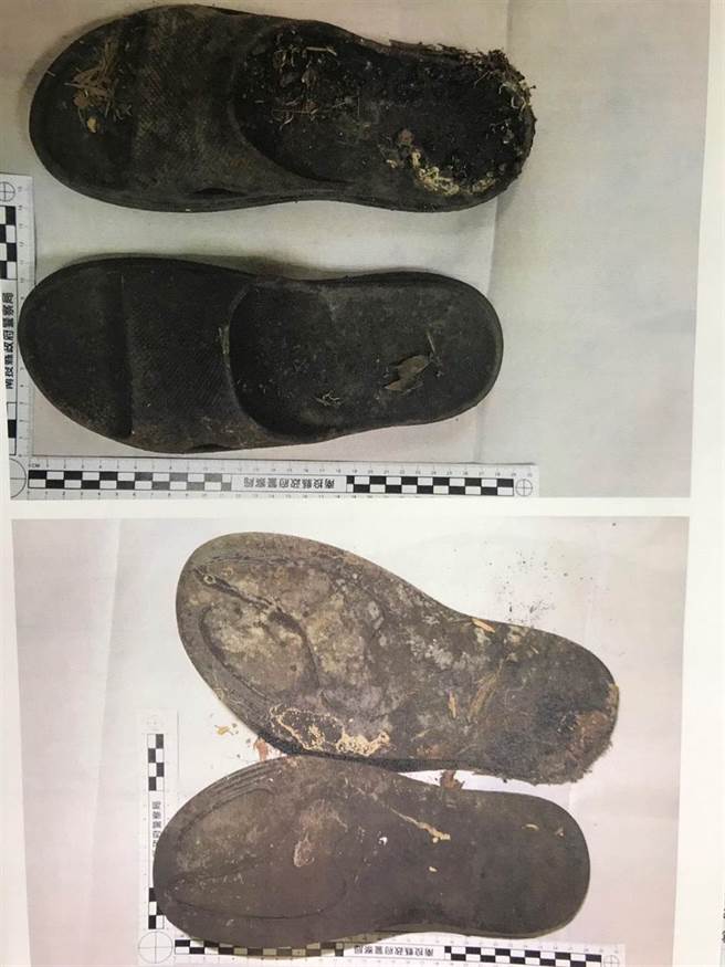 警方公布无名尸遗物，请民眾协助指认。（草屯警分局提供／廖志晃南投传真）
