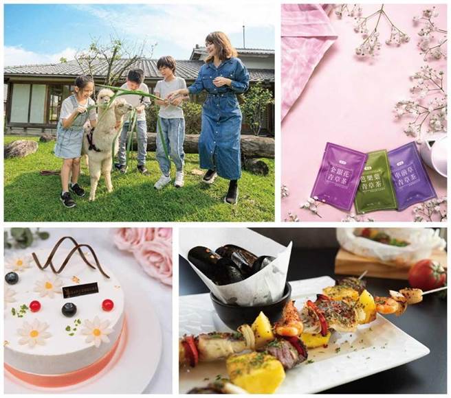 （绿舞提供母亲节住宿、用餐或订蛋糕多项优惠选择。图/绿舞提供）  
