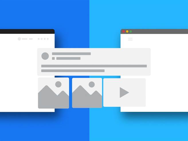 Facebook 宣布更新资料可携功能 协助用户安全备份贴文与网志。（Facebook提供／黄慧雯台北传真）
