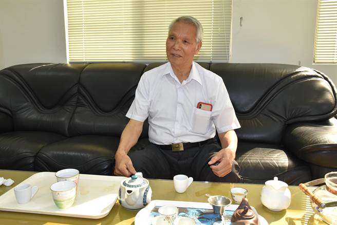 广源造纸公司董事长谢广源一手打造广达57公顷的竹南广源科技园区。（谢明俊摄）