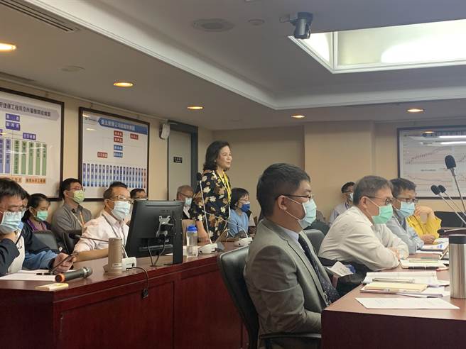 交通局、悠游卡控股公司及悠游卡公司今至台北市议会进行工作报告。（黄婉婷摄）