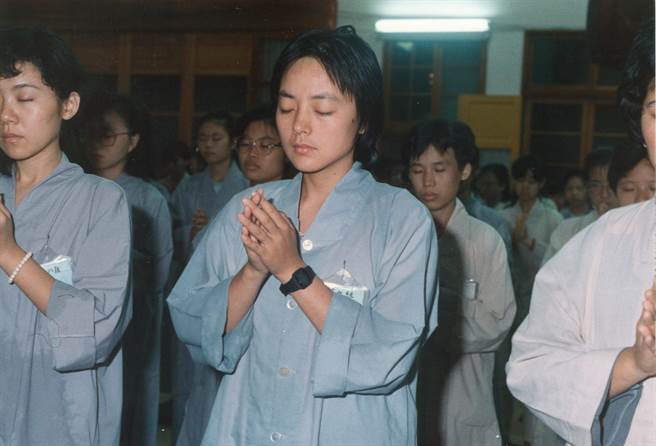 刘蓝溪在美国修习佛法，5年后正式落髮为尼。（图／中时资料照）