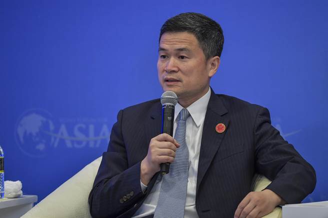 大陸證監會副主席方星海19日出席博鰲亞洲論壇，提及金融開放與穩定、中美金融合作等見解。（中新社）