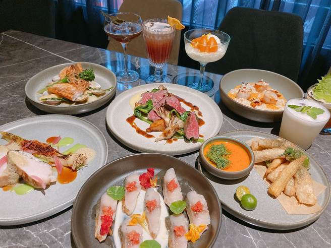 Cantine Masrais玛黑餐酒推出春季新菜单。（邱映慈摄）