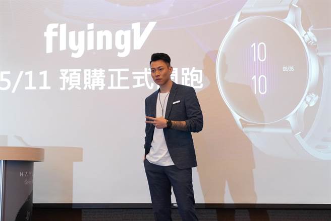 瘦子担任Haylou Solar智慧手表代言人。（米客邦提供）