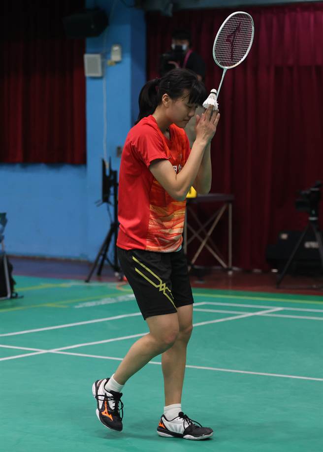 北市大同高中羽球女将黄瀞平，本届全中运挑战个人从国中到高中在全中运女单第4金。（运促会提供）