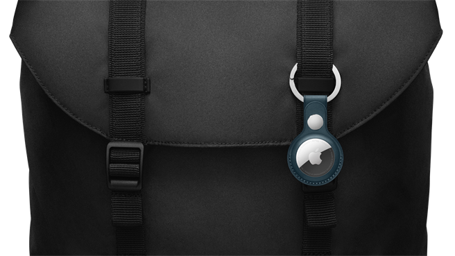 苹果正式发表AirTag。（摘自苹果官网）