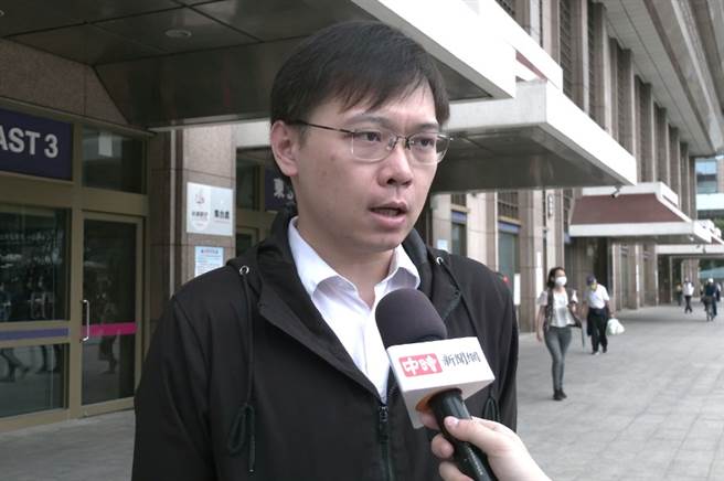 核四公投领衔人黄士修（摄影/邱子轩）